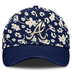 Atlanta Braves Women's Blossom Adjustable Hat Navy