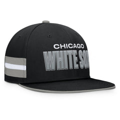Chicago White Sox Pick Off Fitted Hat Black