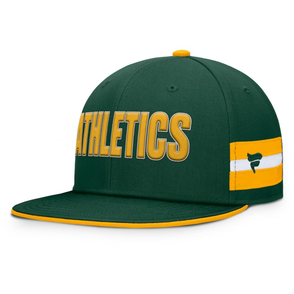Athletics Pick Off Fitted Hat Green