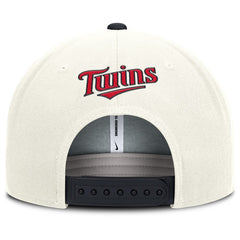 Minnesota Twins Cooperstown Pro Dri-FIT Snapback Hat Cream/Navy