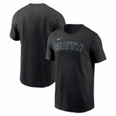 Seattle Mariners Alternate Wordmark T-Shirt Black
