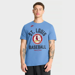 St. Louis Cardinals Cooperstown Collection T-Shirt Light Blue