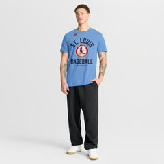 St. Louis Cardinals Cooperstown Collection T-Shirt Light Blue