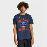 Detroit Tigers Cooperstown Collection T-Shirt Navy