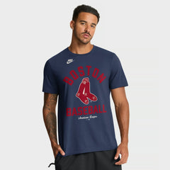 Boston Red Sox Cooperstown Collection T-Shirt Navy