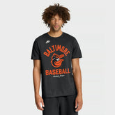 Baltimore Orioles Cooperstown Collection T-Shirt Black