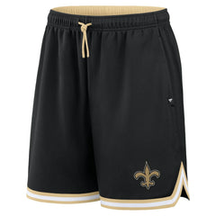New Orleans Saints Fearless Drive Shorts - Black discount
