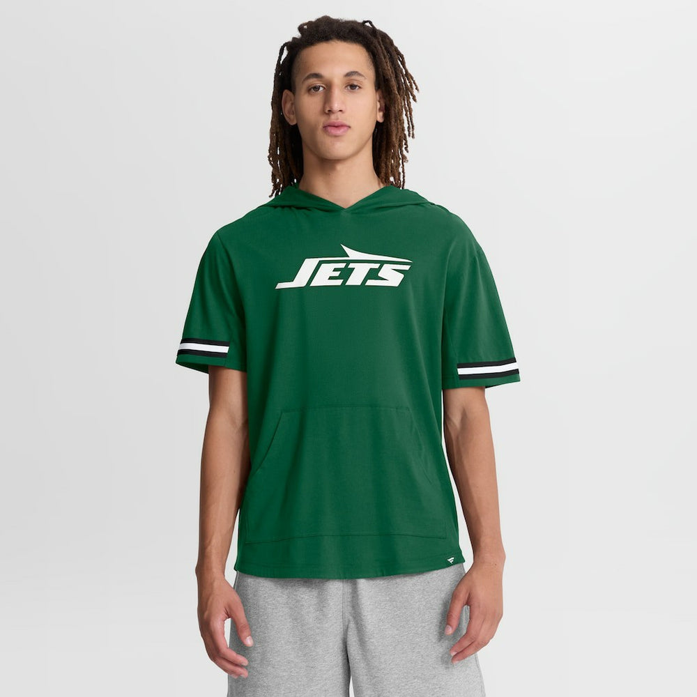 New York Jets Optimal Play Short Sleeve Hooded T-Shirt - Green cheap