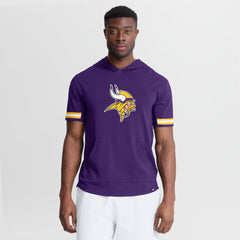 Minnesota Vikings Optimal Play Short Sleeve Hooded T-Shirt - Purple for sale