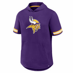 Minnesota Vikings Optimal Play Short Sleeve Hooded T-Shirt - Purple for sale