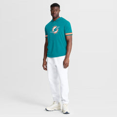 Miami Dolphins Optimal Play Short Sleeve Hooded T-Shirt - Aqua discount