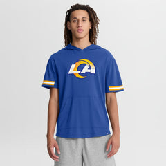 Los Angeles Rams Optimal Play Short Sleeve Hooded T-Shirt - Royal for sale