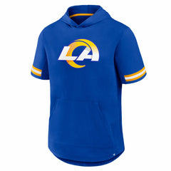 Los Angeles Rams Optimal Play Short Sleeve Hooded T-Shirt - Royal for sale
