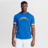 Los Angeles Chargers Optimal Play Short Sleeve Hooded T-Shirt - Powder Blue online