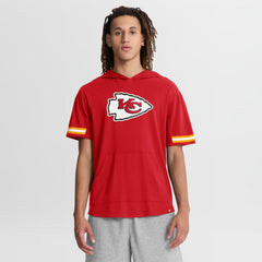 Kansas City Chiefs Optimal Play Short Sleeve Hooded T-Shirt - Red for sale