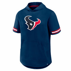 Houston Texans Optimal Play Short Sleeve Hooded T-Shirt - Navy for sale