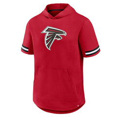 Atlanta Falcons Optimal Play Short Sleeve Hooded T-Shirt - Red for sale