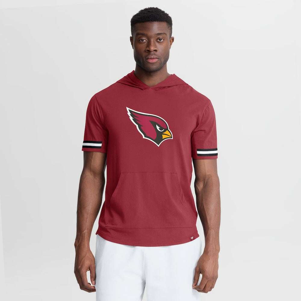 Arizona Cardinals Optimal Play Short Sleeve Hooded T-Shirt - Cardinal sale