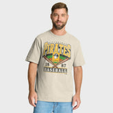 Pittsburgh Pirates Stadium Slub T-Shirt Tan
