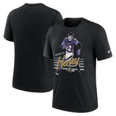 Derrick Henry Baltimore Ravens Player Graphic T-Shirt - Heather Black on sale