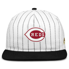 Cincinnati Reds Cooperstown Collection Pro Adjustable Hat White/Black