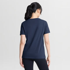 Cleveland Guardians Women's Wordmark T-Shirt Navy