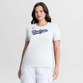 Los Angeles Dodgers Women's Wordmark T-Shirt White