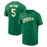 Jacob Wilson Athletics Fuse Name & Number T-Shirt Green