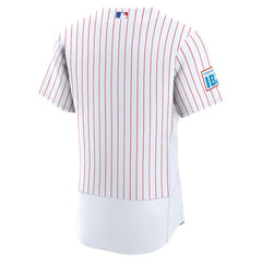 Philadelphia Phillies Home Sponsor Patch Authentic Jersey White