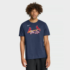 St. Louis Cardinals City Connect Large Logo T-Shirt Navy