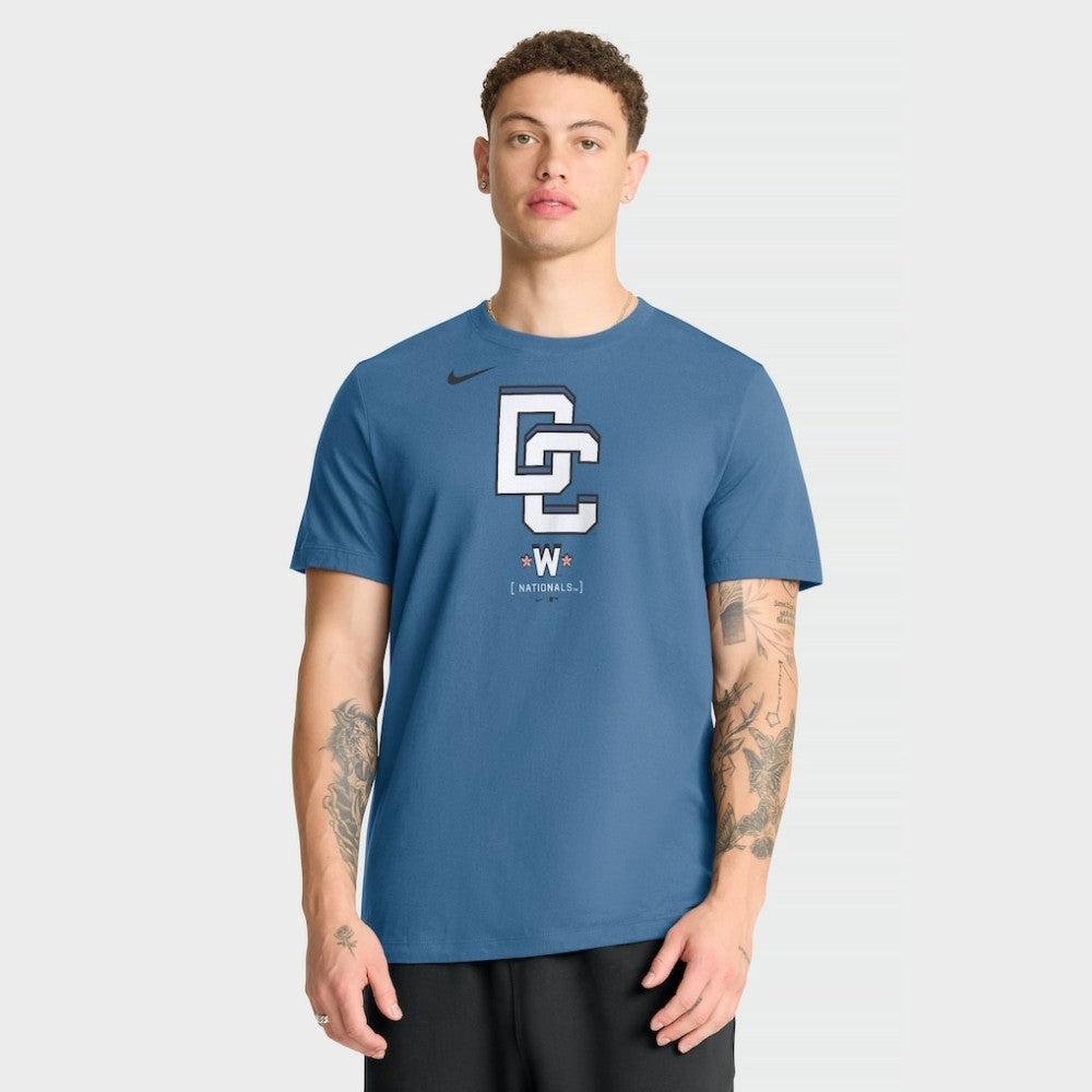Washington Nationals City Connect Large Logo T-Shirt Navy