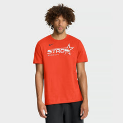 Houston Astros City Connect Wordmark T-Shirt Orange