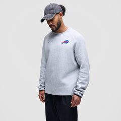 Buffalo Bills Tech Fleece Raglan Sweatshirt - Heather Gray on sale