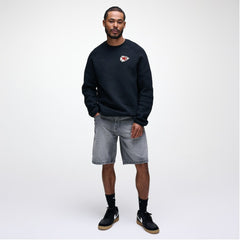 Kansas City Chiefs Tech Fleece Raglan Sweatshirt - Black for sale