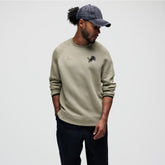 Detroit Lions Tech Fleece Raglan Sweatshirt - Olive discount