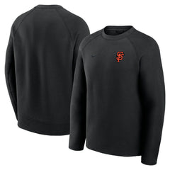 San Francisco Giants Tech Fleece Raglan Sweatshirt Black