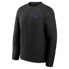 New York Mets Tech Fleece Raglan Sweatshirt Black
