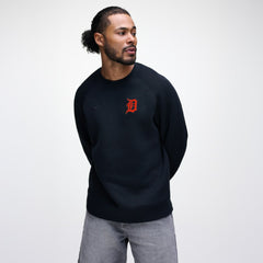 Detroit Tigers Tech Fleece Raglan Sweatshirt Black