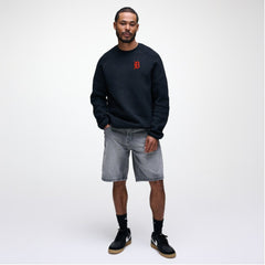 Detroit Tigers Tech Fleece Raglan Sweatshirt Black