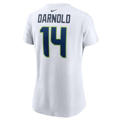 Sam Darnold Seattle Seahawks Women's Player Name & Number T-Shirt - White online