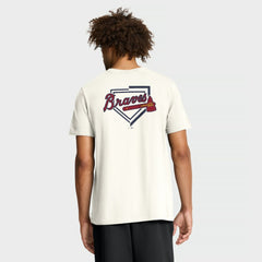 Atlanta Braves Primetime 2-Hit T-Shirt Cream