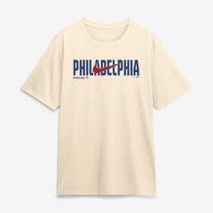 Philadelphia Phillies Swoosh Legend Dri-FIT T-Shirt Cream