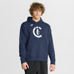 Chicago Cubs Cooperstown Collection Logo Club Hoodie Navy