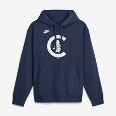 Chicago Cubs Cooperstown Collection Logo Club Hoodie Navy