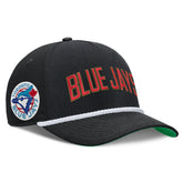 Toronto Blue Jays Cooperstown Collection Rise Adjustable Hat Black