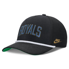 Kansas City Royals Cooperstown Collection Rise Adjustable Hat Black