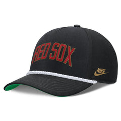 Boston Red Sox Cooperstown Collection Rise Adjustable Hat Black