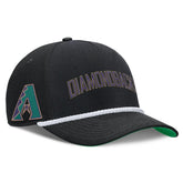 Arizona Diamondbacks Cooperstown Collection Rise Adjustable Hat Black
