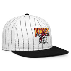 Pittsburgh Pirates Cooperstown Collection Pro Adjustable Hat White/Black