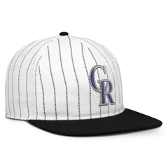 Colorado Rockies Cooperstown Collection Pro Adjustable Hat White/Black